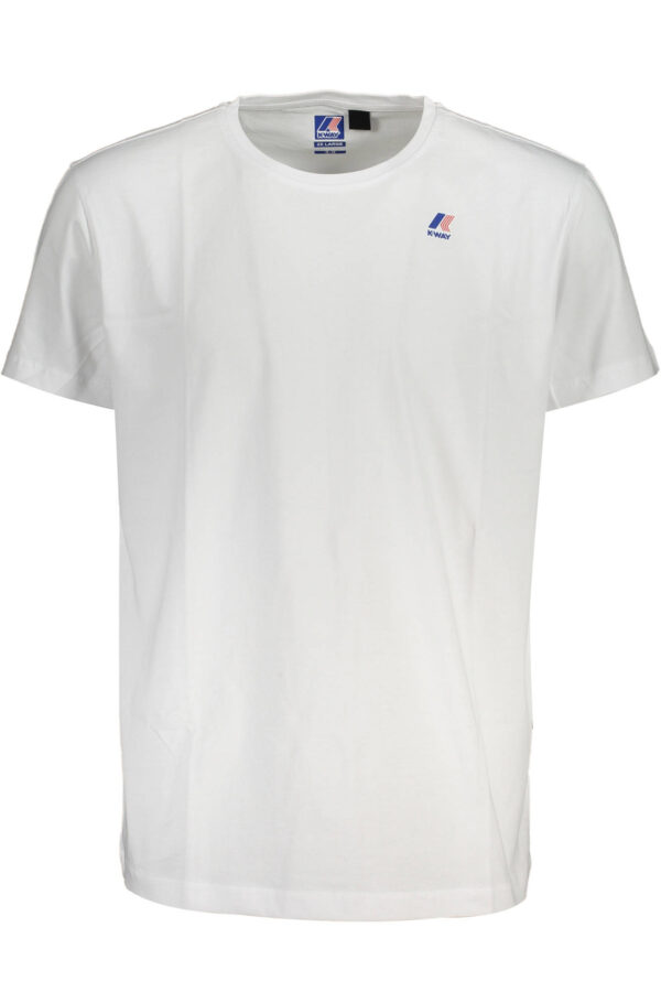 K-WAY T-SHIRT MANICHE CORTE UOMO BIANCO
