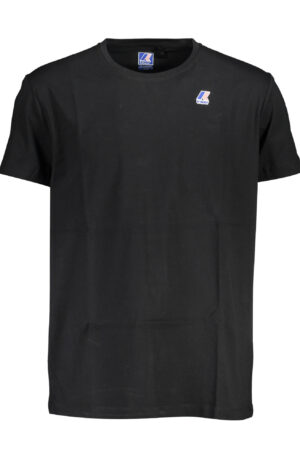 K-WAY T-SHIRT MANICHE CORTE UOMO NERO