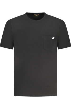 K-WAY T-SHIRT MANICHE CORTE UOMO NERO