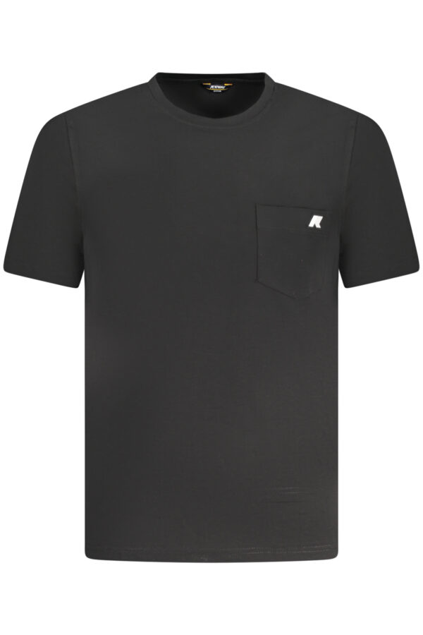 K-WAY T-SHIRT MANICHE CORTE UOMO NERO