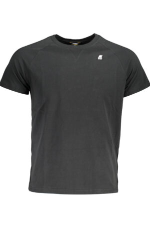 K-WAY T-SHIRT MANICHE CORTE UOMO NERO