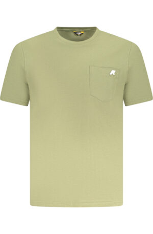 K-WAY T-SHIRT MANICHE CORTE UOMO VERDE