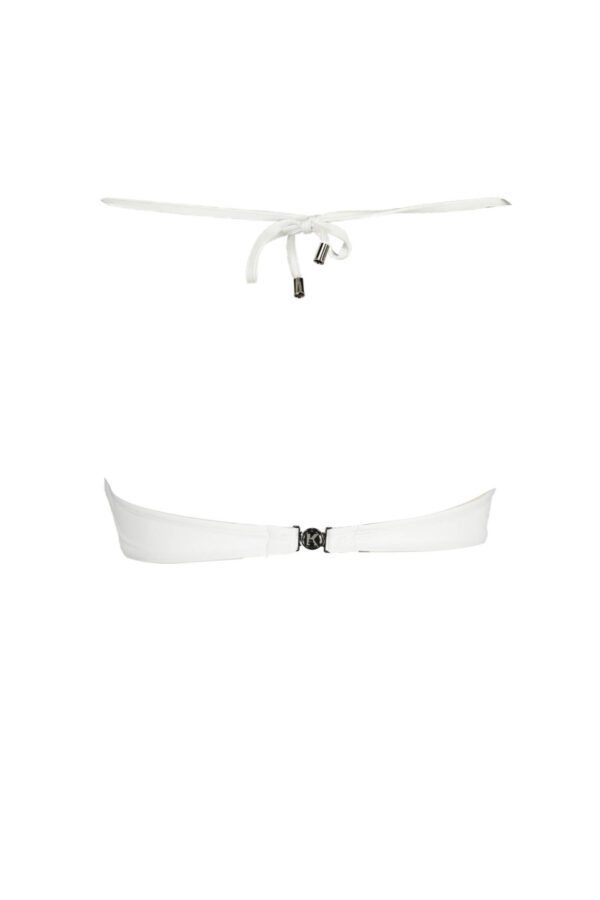 KARL LAGERFELD BEACHWEAR COSTUME PARTE SOPRA DONNA BIANCO - immagine 2