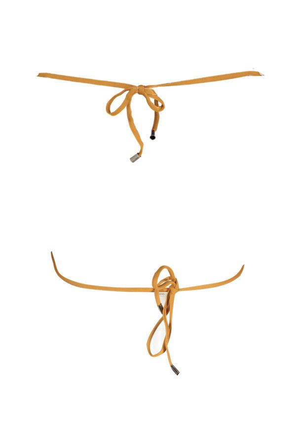 KARL LAGERFELD BEACHWEAR COSTUME PARTE SOPRA DONNA MARRONE - immagine 2