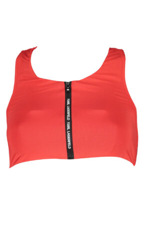 KARL LAGERFELD BEACHWEAR COSTUME PARTE SOPRA DONNA ROSSO