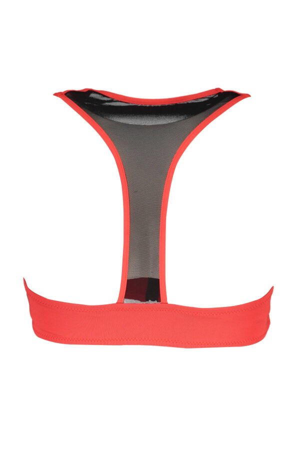 KARL LAGERFELD BEACHWEAR COSTUME PARTE SOPRA DONNA ROSSO - immagine 2
