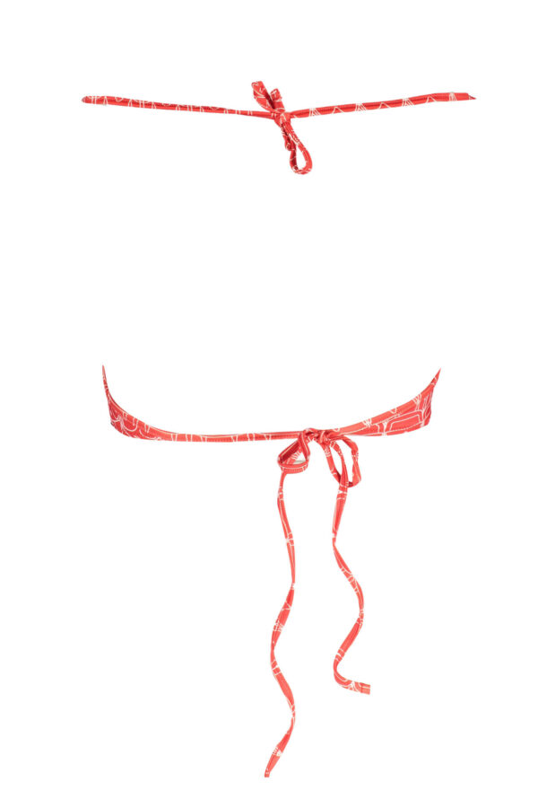 KARL LAGERFELD BEACHWEAR COSTUME PARTE SOPRA DONNA ROSSO - immagine 2