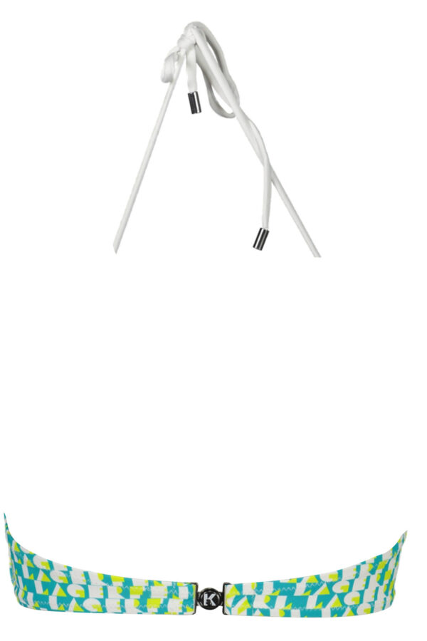 KARL LAGERFELD BEACHWEAR COSTUME PARTE SOPRA DONNA VERDE - immagine 2