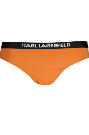 KARL LAGERFELD BEACHWEAR COSTUME PARTE SOTTO DONNA ARANCIO
