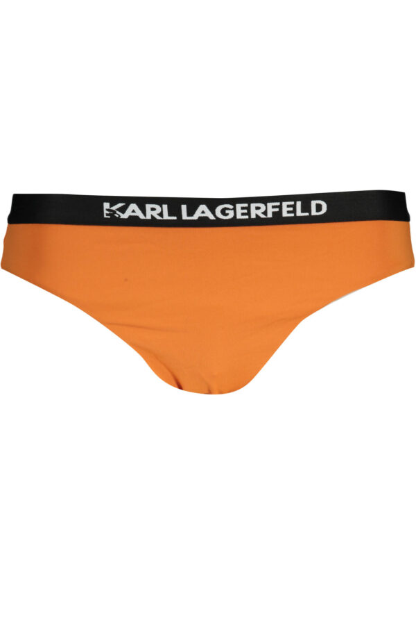 KARL LAGERFELD BEACHWEAR COSTUME PARTE SOTTO DONNA ARANCIO