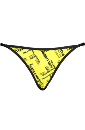 KARL LAGERFELD BEACHWEAR COSTUME PARTE SOTTO DONNA GIALLO
