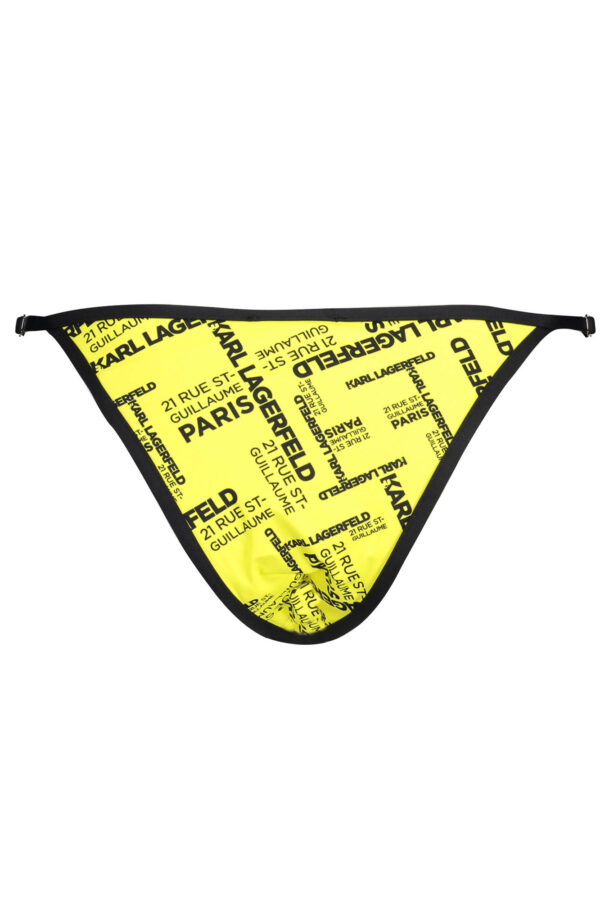 KARL LAGERFELD BEACHWEAR COSTUME PARTE SOTTO DONNA GIALLO - immagine 2
