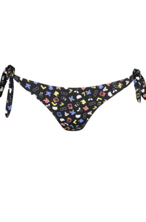 KARL LAGERFELD BEACHWEAR COSTUME PARTE SOTTO DONNA NERO
