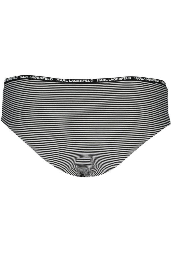 KARL LAGERFELD BEACHWEAR COSTUME PARTE SOTTO DONNA NERO - immagine 2