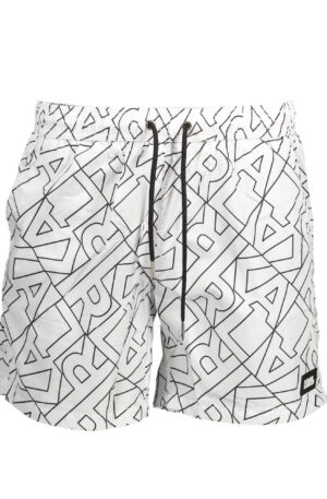 KARL LAGERFELD BEACHWEAR COSTUME PARTE SOTTO UOMO BIANCO