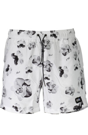 KARL LAGERFELD BEACHWEAR COSTUME PARTE SOTTO UOMO BIANCO