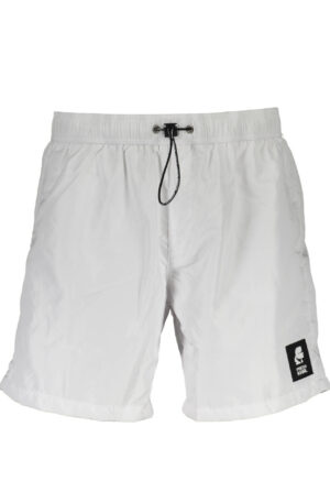 KARL LAGERFELD BEACHWEAR COSTUME PARTE SOTTO UOMO BIANCO