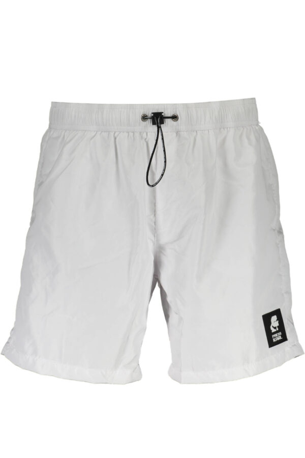 KARL LAGERFELD BEACHWEAR COSTUME PARTE SOTTO UOMO BIANCO