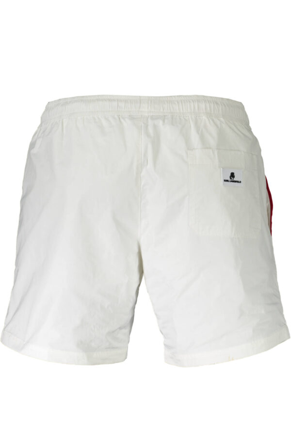 KARL LAGERFELD BEACHWEAR COSTUME PARTE SOTTO UOMO BIANCO - immagine 2