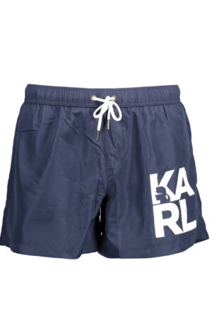 KARL LAGERFELD BEACHWEAR COSTUME PARTE SOTTO UOMO BLU