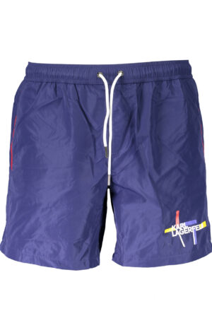 KARL LAGERFELD BEACHWEAR COSTUME PARTE SOTTO UOMO BLU