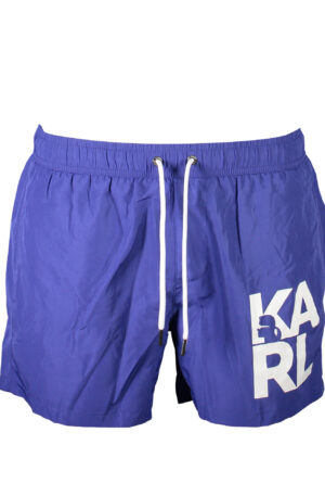 KARL LAGERFELD BEACHWEAR COSTUME PARTE SOTTO UOMO BLU