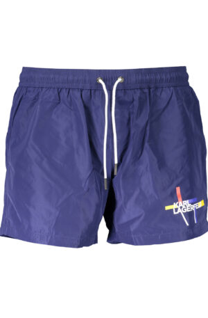 KARL LAGERFELD BEACHWEAR COSTUME PARTE SOTTO UOMO BLU