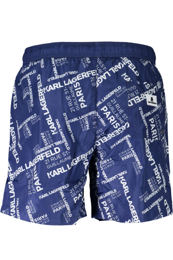 KARL LAGERFELD BEACHWEAR COSTUME PARTE SOTTO UOMO BLU - immagine 2