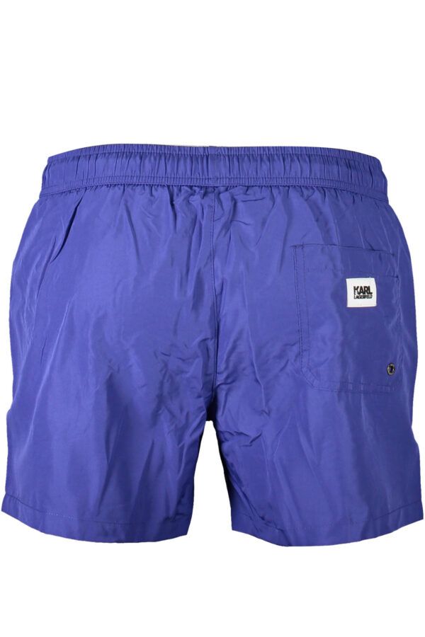 KARL LAGERFELD BEACHWEAR COSTUME PARTE SOTTO UOMO BLU - immagine 2