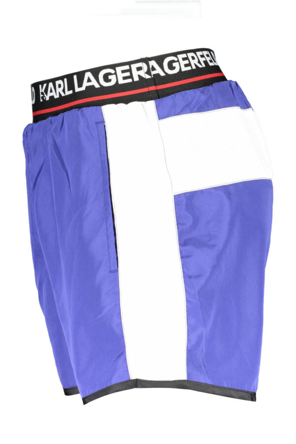 KARL LAGERFELD BEACHWEAR COSTUME PARTE SOTTO UOMO BLU - immagine 2