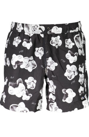 KARL LAGERFELD BEACHWEAR COSTUME PARTE SOTTO UOMO NERO