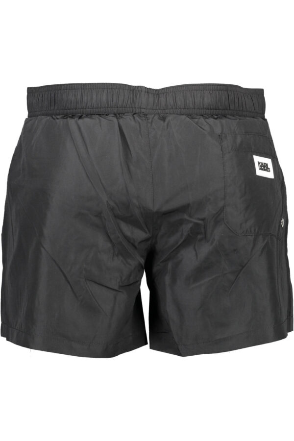 KARL LAGERFELD BEACHWEAR COSTUME PARTE SOTTO UOMO NERO - immagine 2