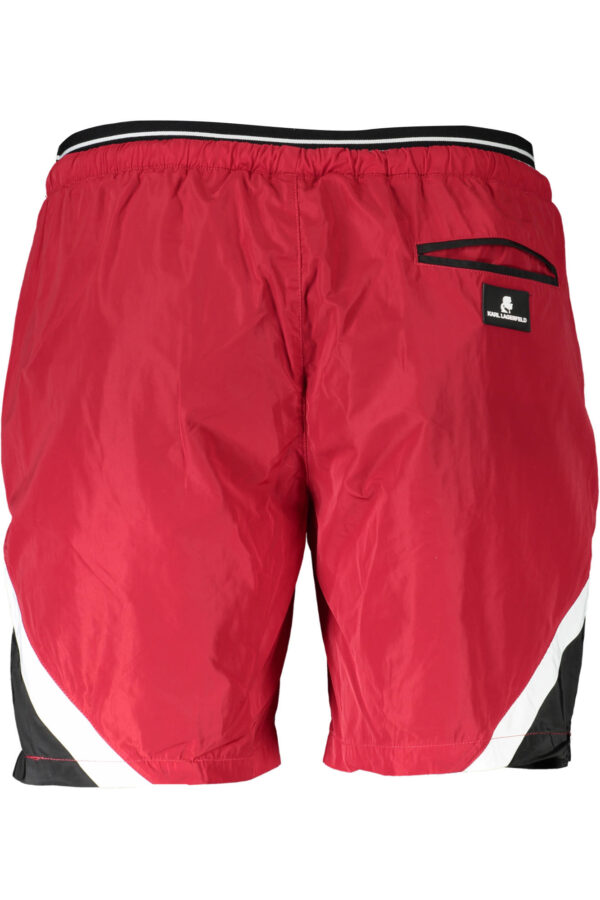 KARL LAGERFELD BEACHWEAR COSTUME PARTE SOTTO UOMO ROSSO - immagine 2