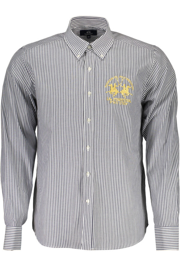 LA MARTINA CAMICIA MANICHE LUNGHE UOMO BLU