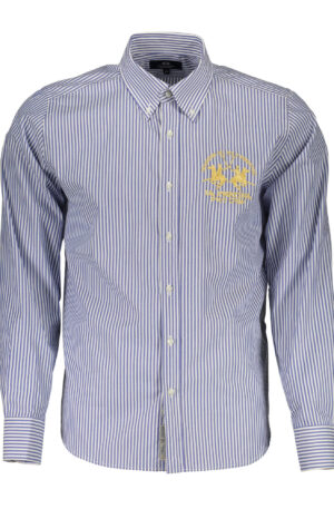 LA MARTINA CAMICIA MANICHE LUNGHE UOMO BLU