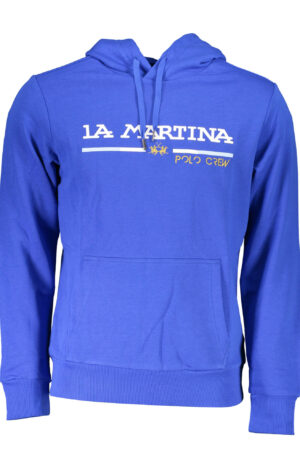 LA MARTINA FELPA SENZA ZIP UOMO BLU