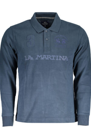 LA MARTINA POLO MANICHE LUNGHE UOMO BLU