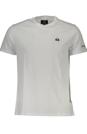LA MARTINA T-SHIRT MANICHE CORTE UOMO BIANCO