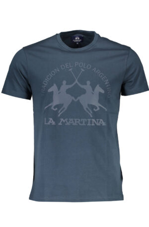 LA MARTINA T-SHIRT MANICHE CORTE UOMO BLU