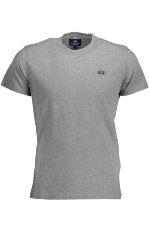LA MARTINA T-SHIRT MANICHE CORTE UOMO GRIGIO