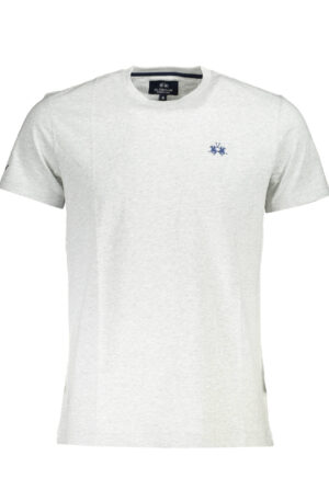 LA MARTINA T-SHIRT MANICHE CORTE UOMO GRIGIO