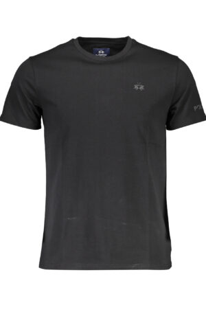 LA MARTINA T-SHIRT MANICHE CORTE UOMO NERO