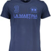 LA MARTINA T-SHIRT MANICHE LUNGHE UOMO BLU