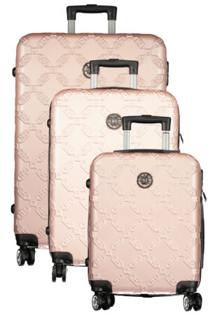LAURA BIAGIOTTI TROLLEY GRANDE DONNA ROSA