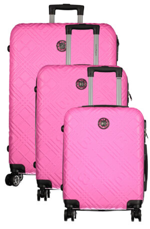 LAURA BIAGIOTTI TROLLEY GRANDE DONNA ROSA