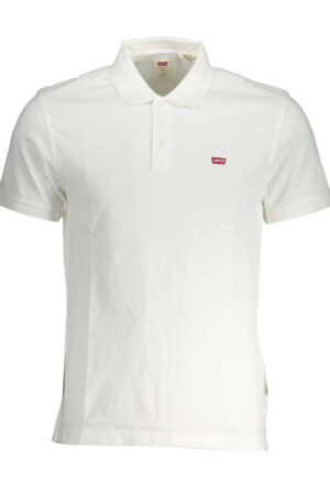 LEVI'S POLO MANICHE CORTE UOMO BIANCO