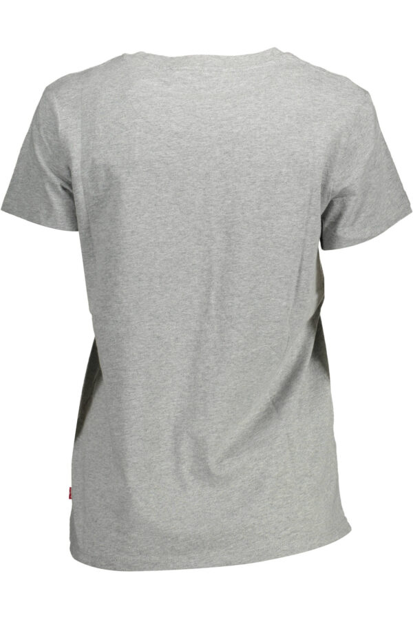 LEVI'S T-SHIRT MANICHE CORTE DONNA GRIGIO - immagine 3