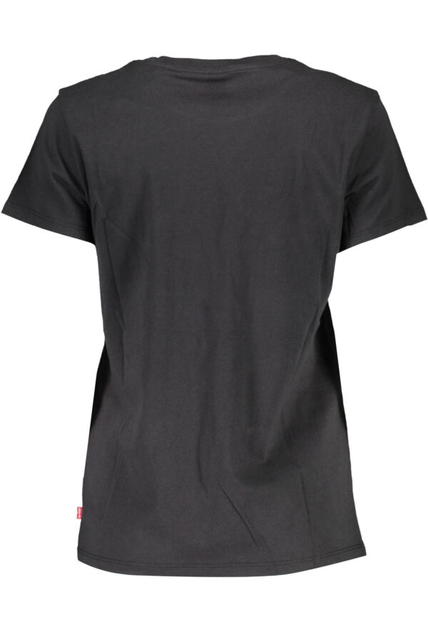 LEVI'S T-SHIRT MANICHE CORTE DONNA NERO - immagine 2