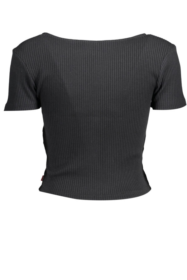 LEVI'S T-SHIRT MANICHE CORTE DONNA NERO - immagine 2