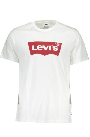 LEVI'S T-SHIRT MANICHE CORTE UOMO BIANCO
